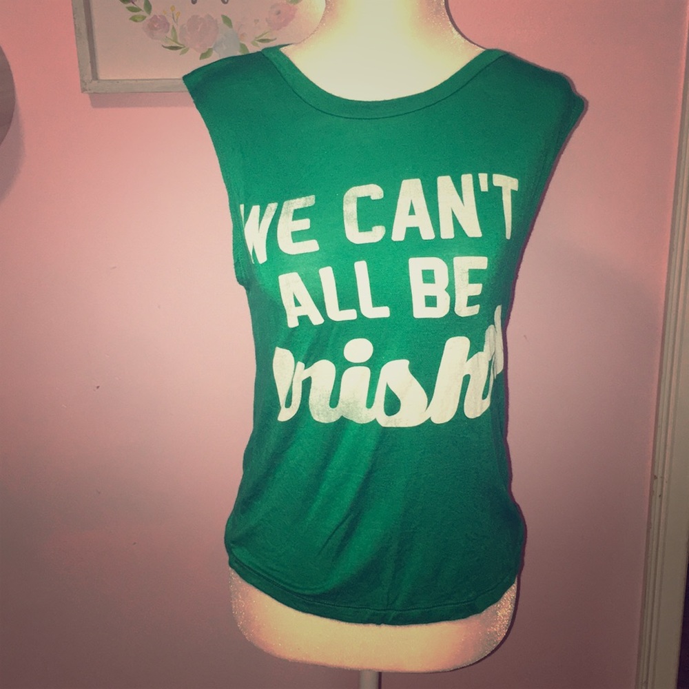Sunset & Rose Irish sleeveless t-shirt S